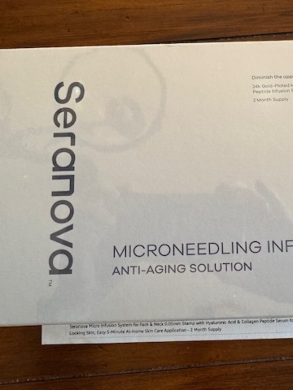 Seranova microneedling kit - 2 month supply - new and sealed